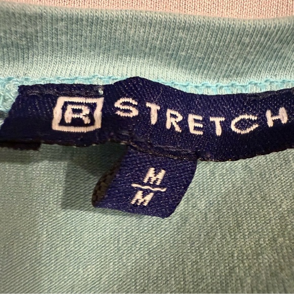 Source Unknown Sweater Cotton Blend V Neck Green Long Sleeve Tee Women’s Sz M - Picture 6 of 7